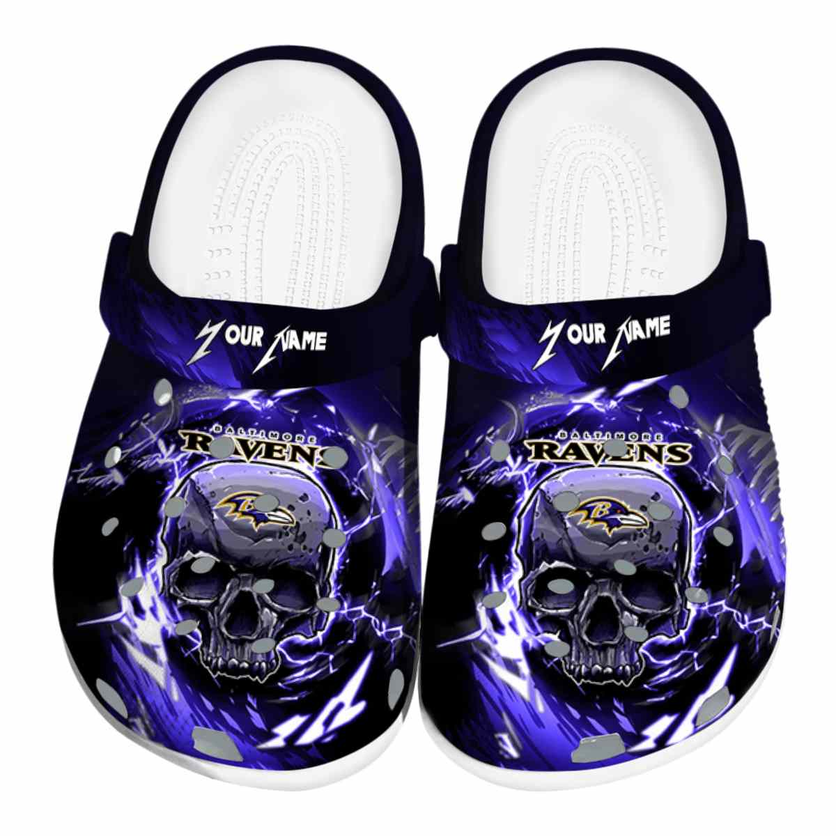 Baltimore Ravens NFL Sport Crocs For Men Women and Kids - GNL146425