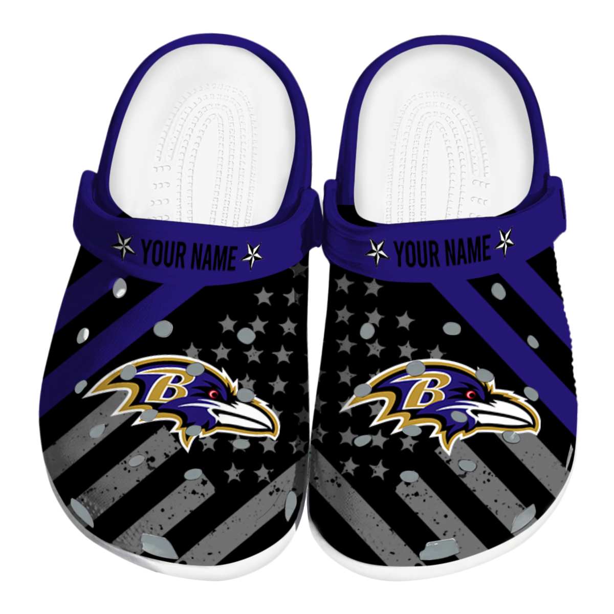 Baltimore Ravens NFL Sport Crocs For Men Women and Kids - GNL146436