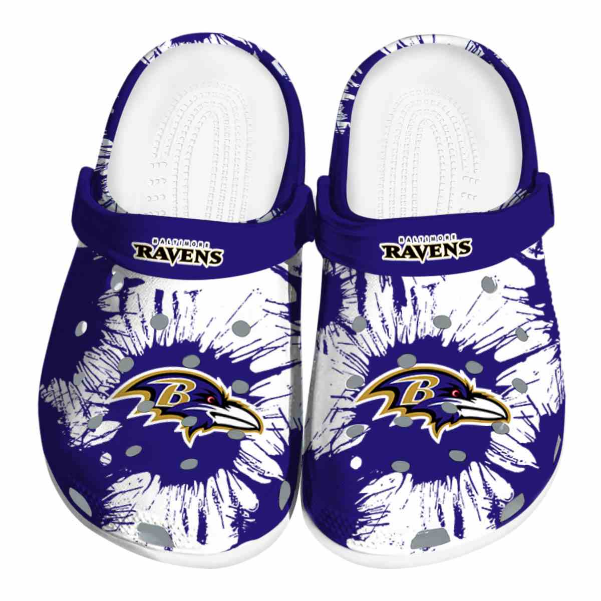 Baltimore Ravens NFL Sport Crocs For Men Women and Kids - GNL146428