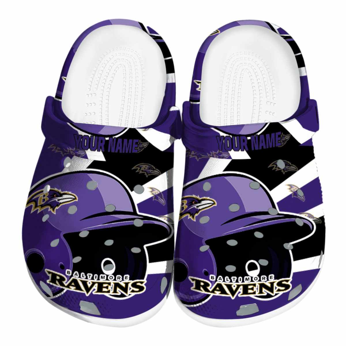 Baltimore Ravens NFL Sport Crocs For Men Women and Kids - GNL146427