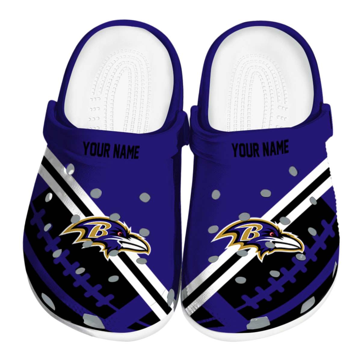 Baltimore Ravens NFL Sport Crocs For Men Women and Kids - GNL146429