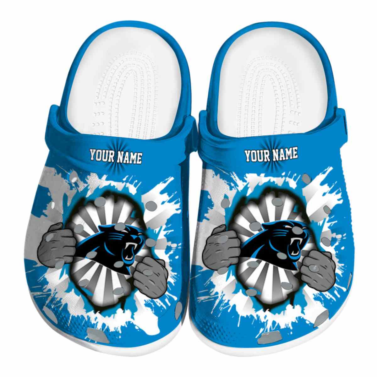 Carolina Panthers NFL Sport Crocs For Men Women and Kids - GNL146459