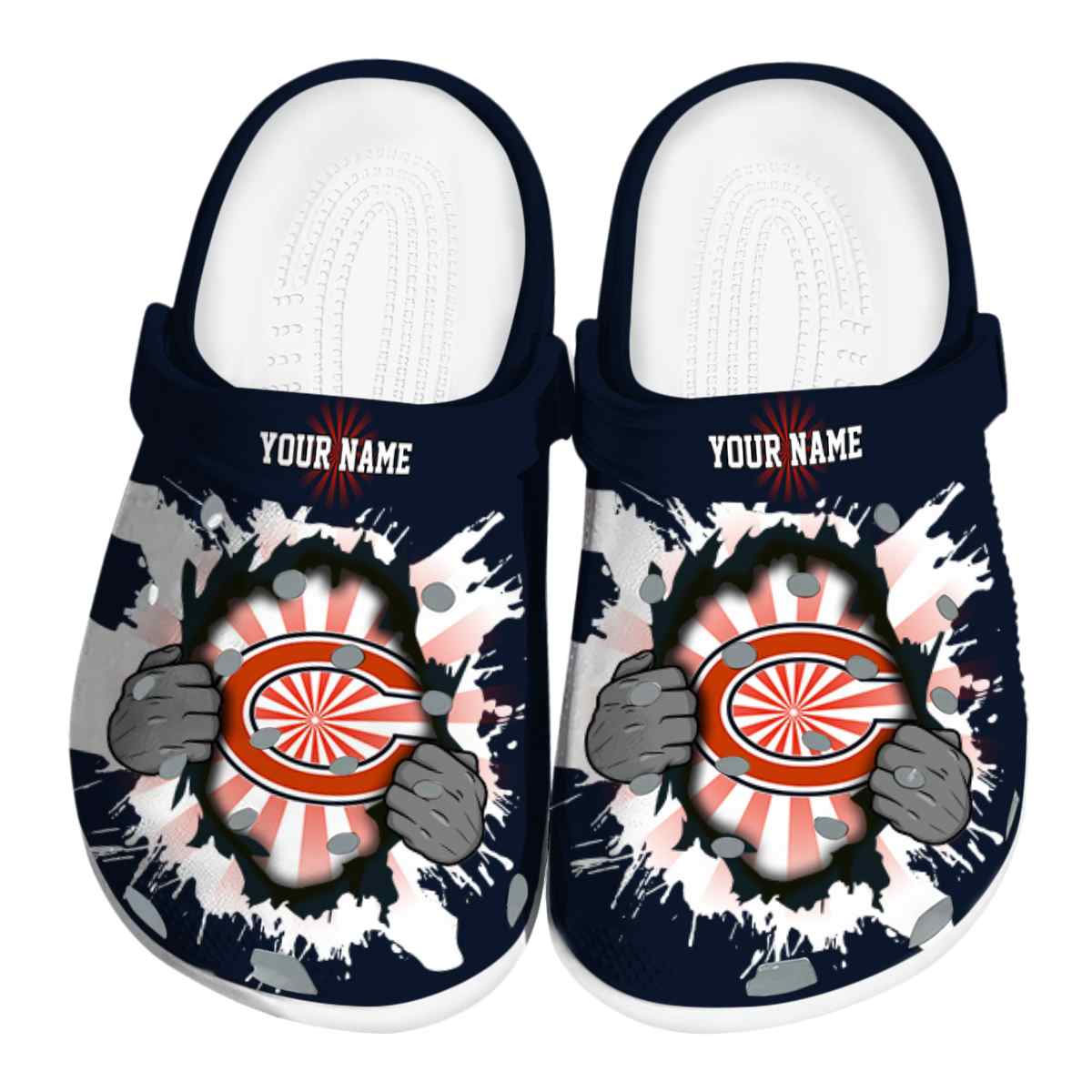 Chicago Bears NFL Sport Crocs For Men Women and Kids - GNL146499