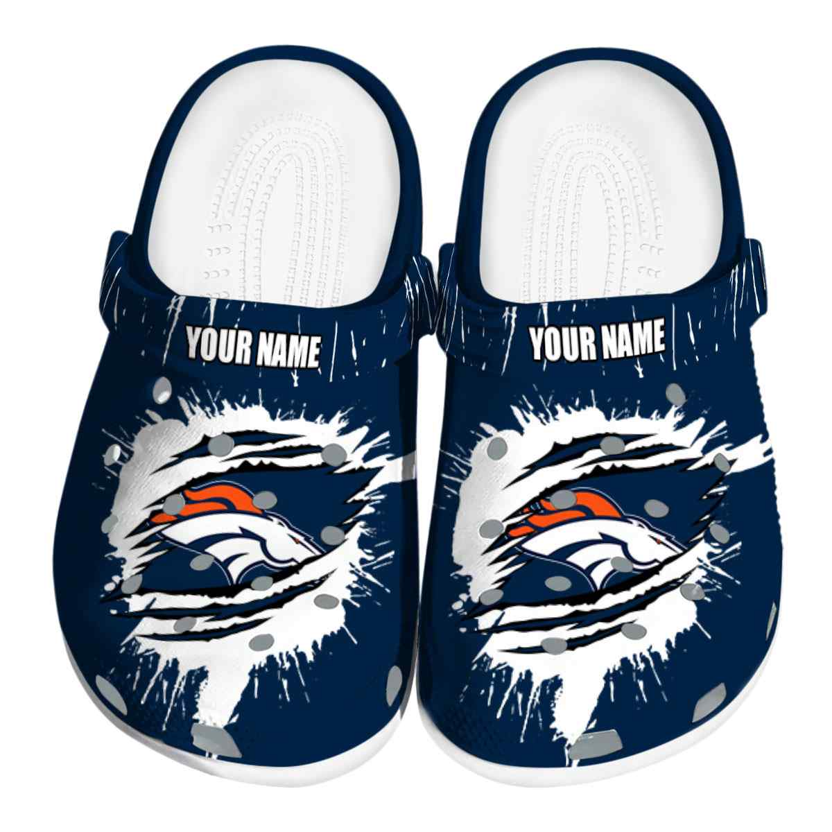 Denver Broncos NFL Sport Crocs For Men Women and Kids - GNL146576