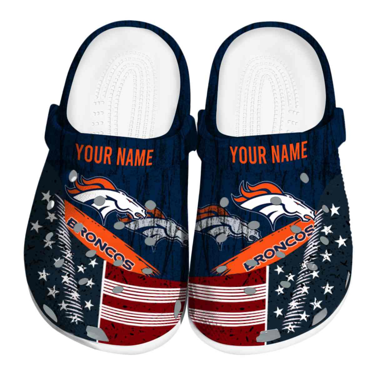 Denver Broncos NFL Sport Crocs For Men Women and Kids - GNL146577
