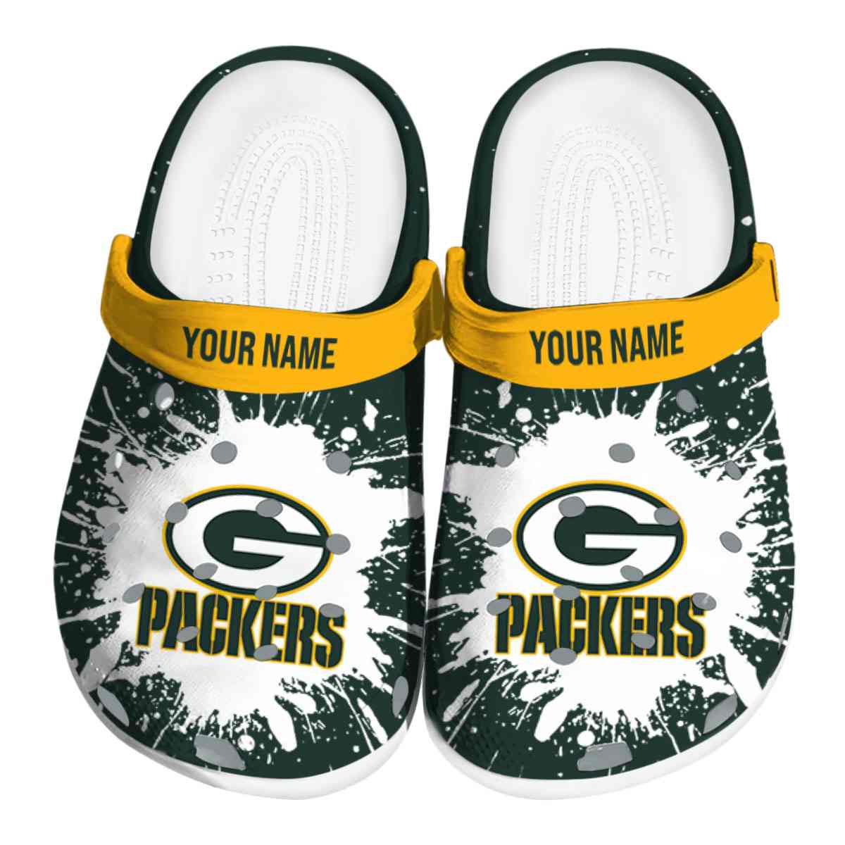 Green Bay Packers NFL Sport Crocs For Men Women and Kids - GNL146655