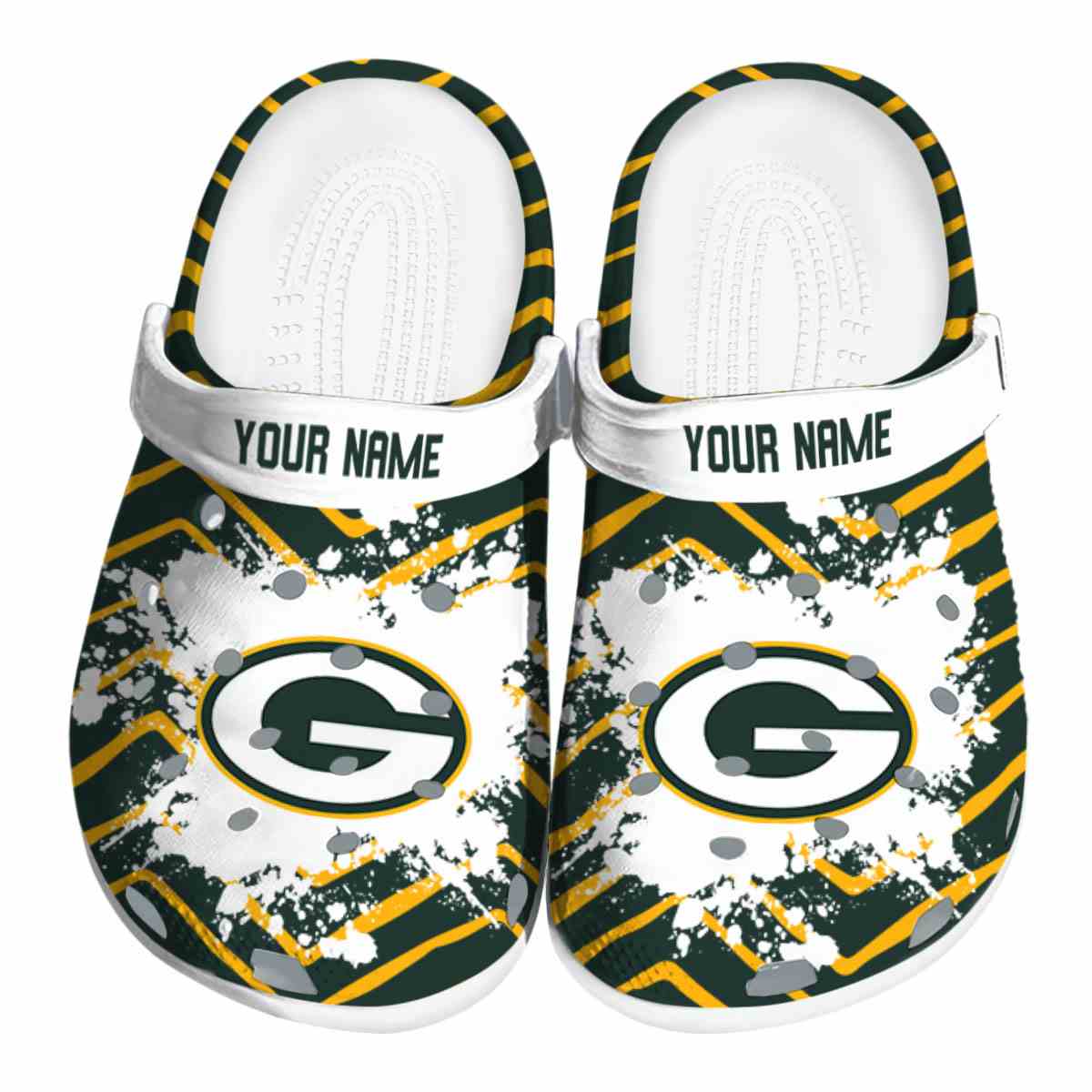 Green Bay Packers NFL Sport Crocs For Men Women and Kids - GNL146687