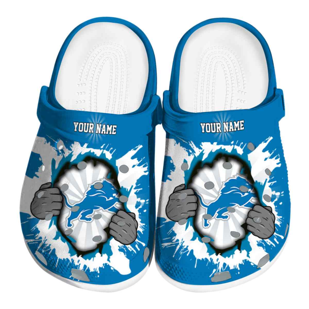 Detroit Lions NFL Sport Crocs For Men Women and Kids - GNL146684