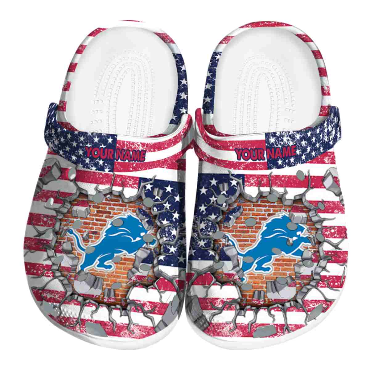 Detroit Lions NFL Sport Crocs For Men Women and Kids - GNL146693