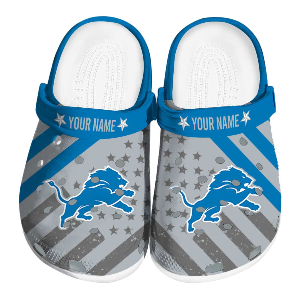 Detroit Lions NFL Sport Crocs For Men Women and Kids - GNL146704