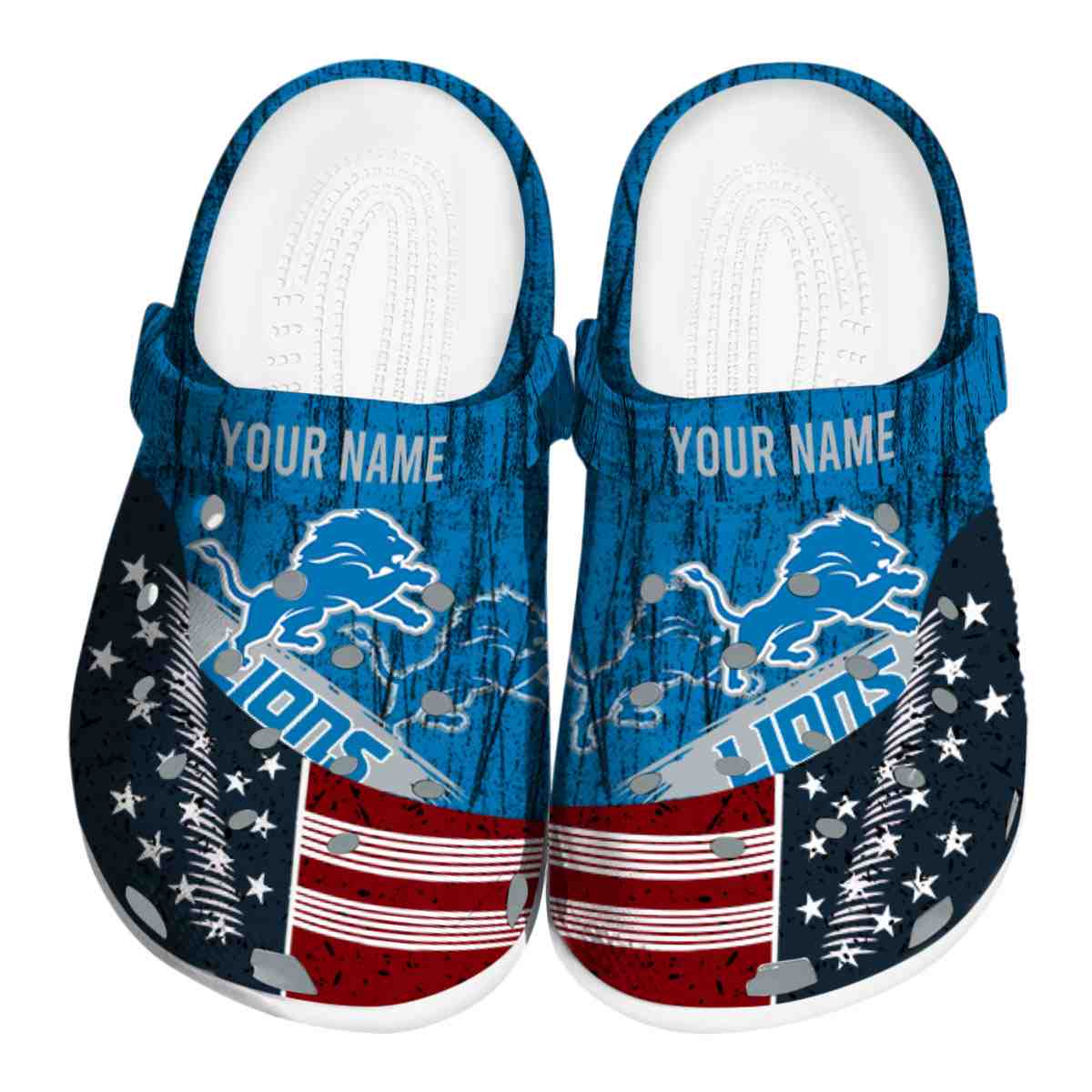 Detroit Lions NFL Sport Crocs For Men Women and Kids - GNL146708