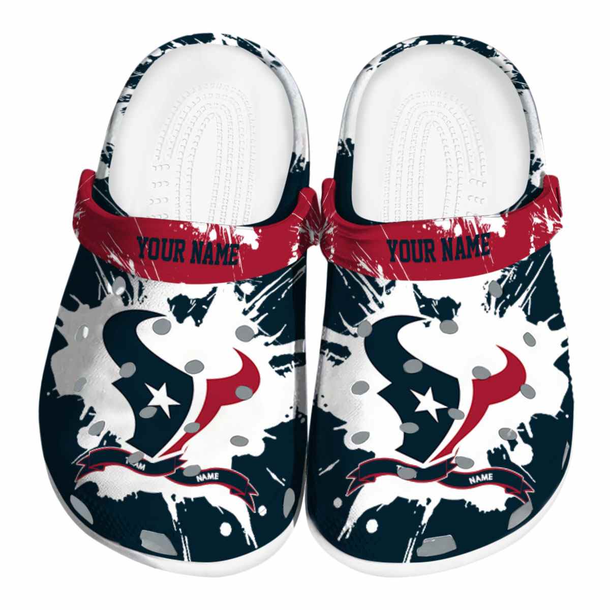 Houston Texans NFL Sport Crocs For Men Women and Kids - GNL146737