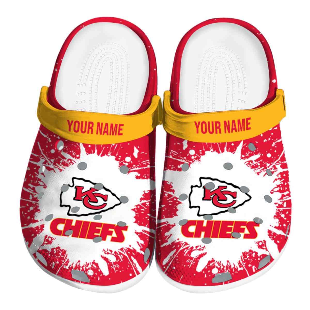 Kansas City Chiefs NFL Sport Crocs For Men Women and Kids - GNL146825
