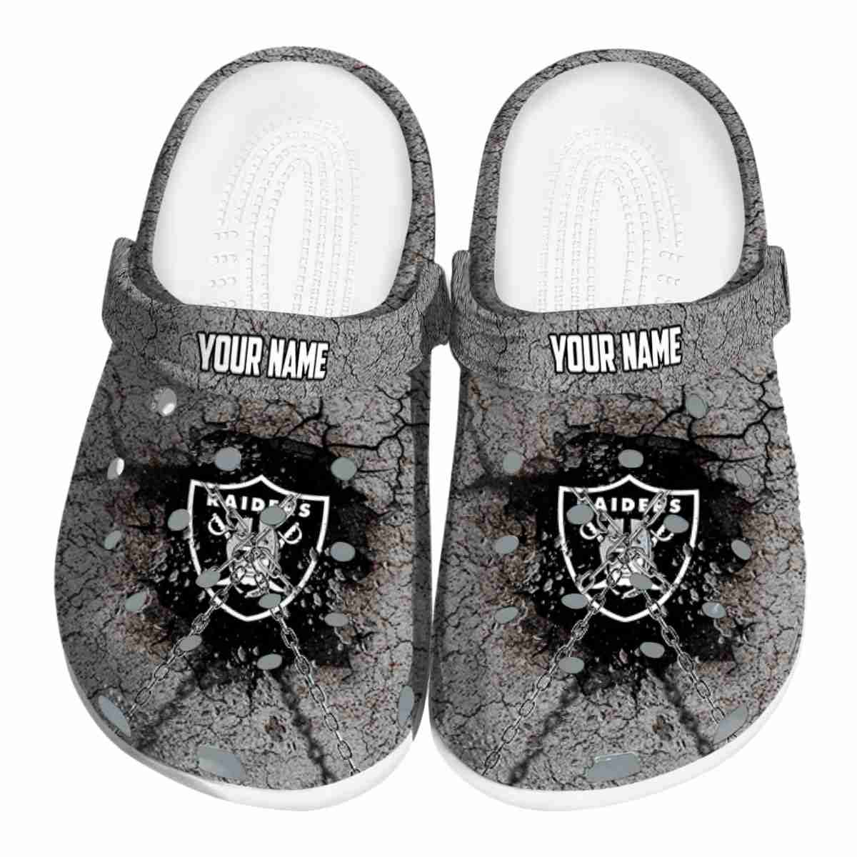 Las Vegas Raiders NFL Sport Crocs For Men Women and Kids - GNL146862