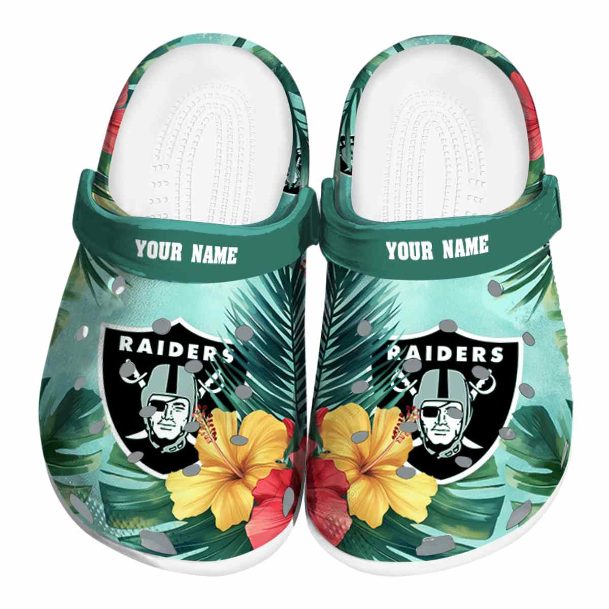 Las Vegas Raiders NFL Sport Crocs For Men Women and Kids - GNL146853