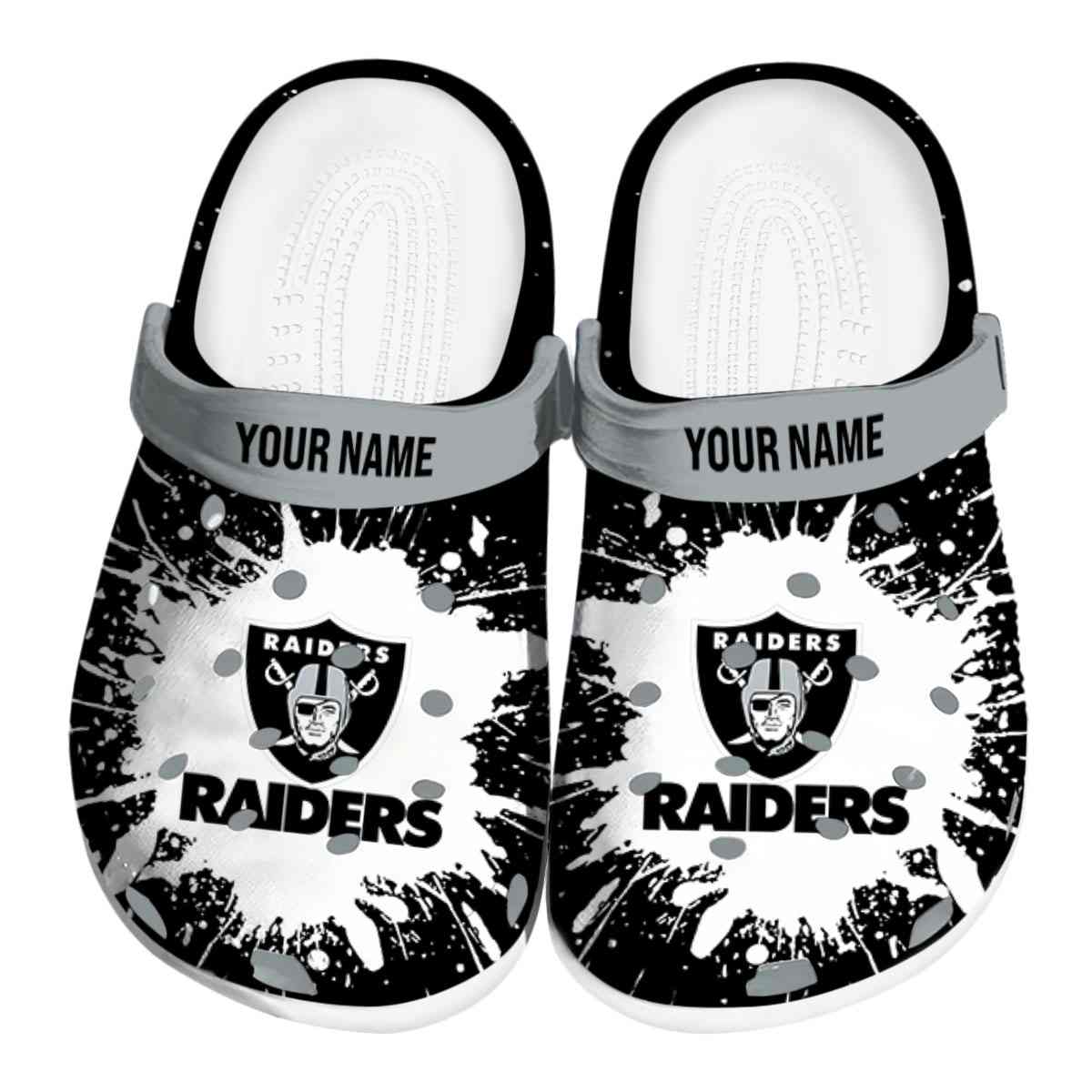 Las Vegas Raiders NFL Sport Crocs For Men Women and Kids - GNL146852