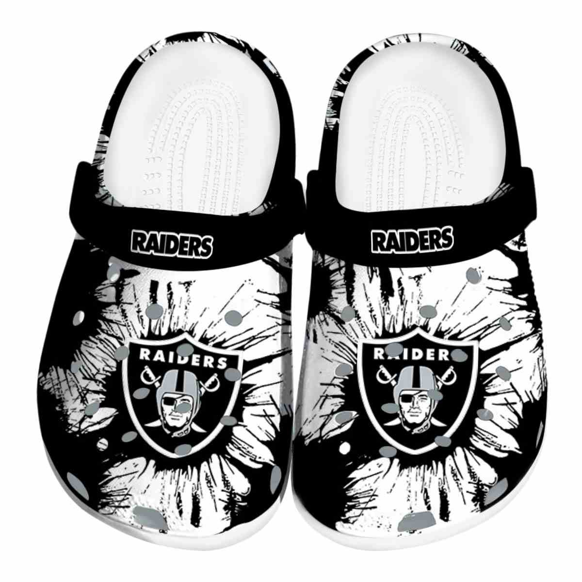 Las Vegas Raiders NFL Sport Crocs For Men Women and Kids - GNL146869