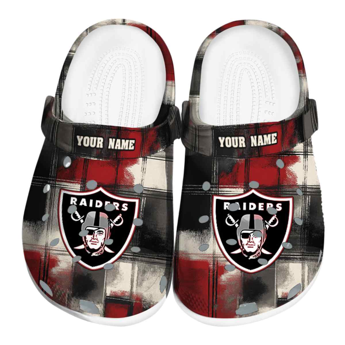 Las Vegas Raiders NFL Sport Crocs For Men Women and Kids - GNL146871
