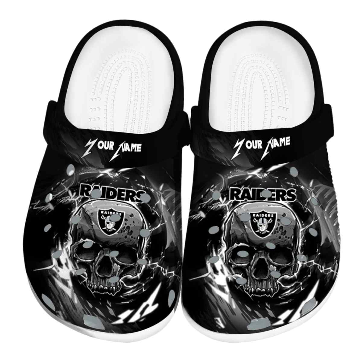 Las Vegas Raiders NFL Sport Crocs For Men Women and Kids - GNL146865