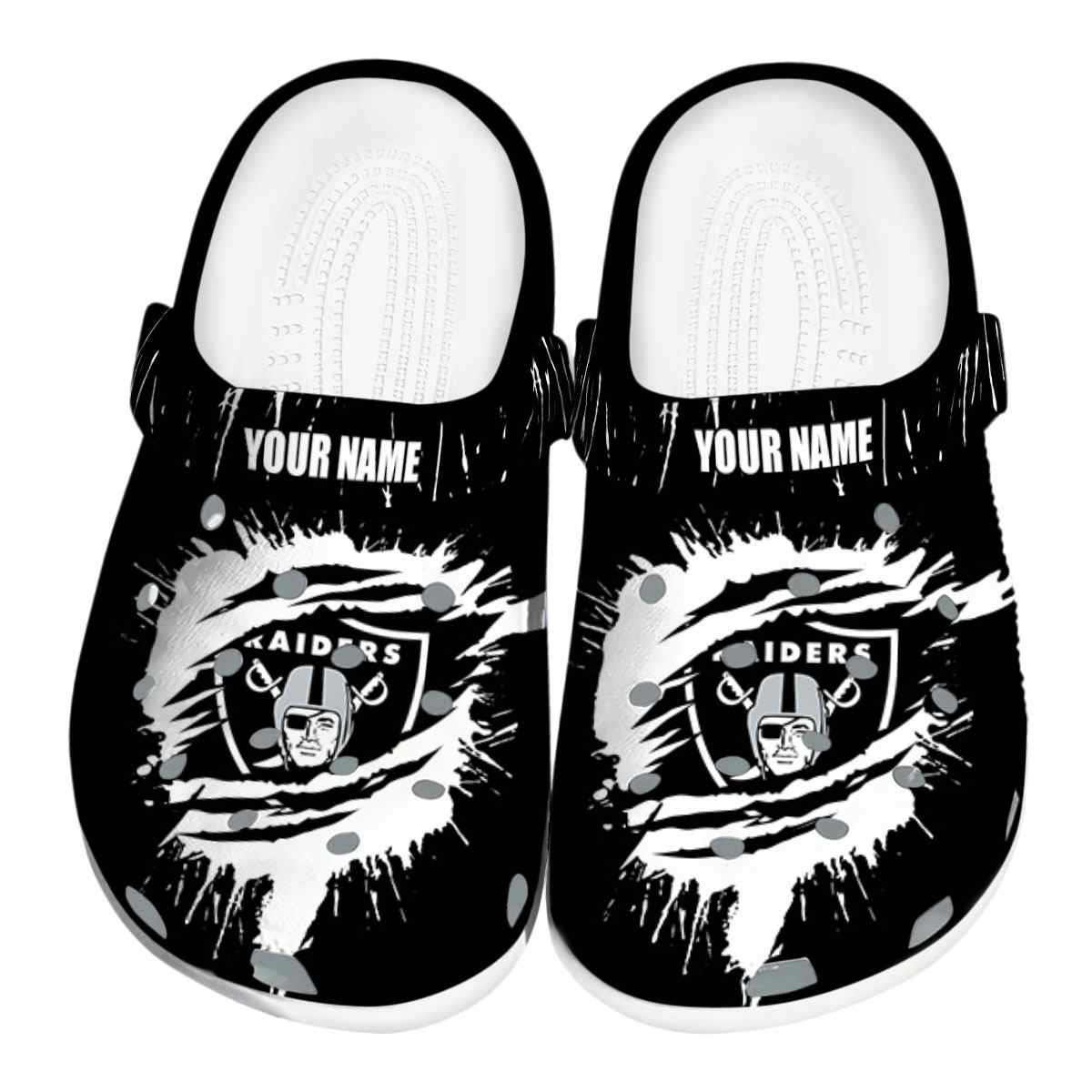 Las Vegas Raiders NFL Sport Crocs For Men Women and Kids - GNL146872