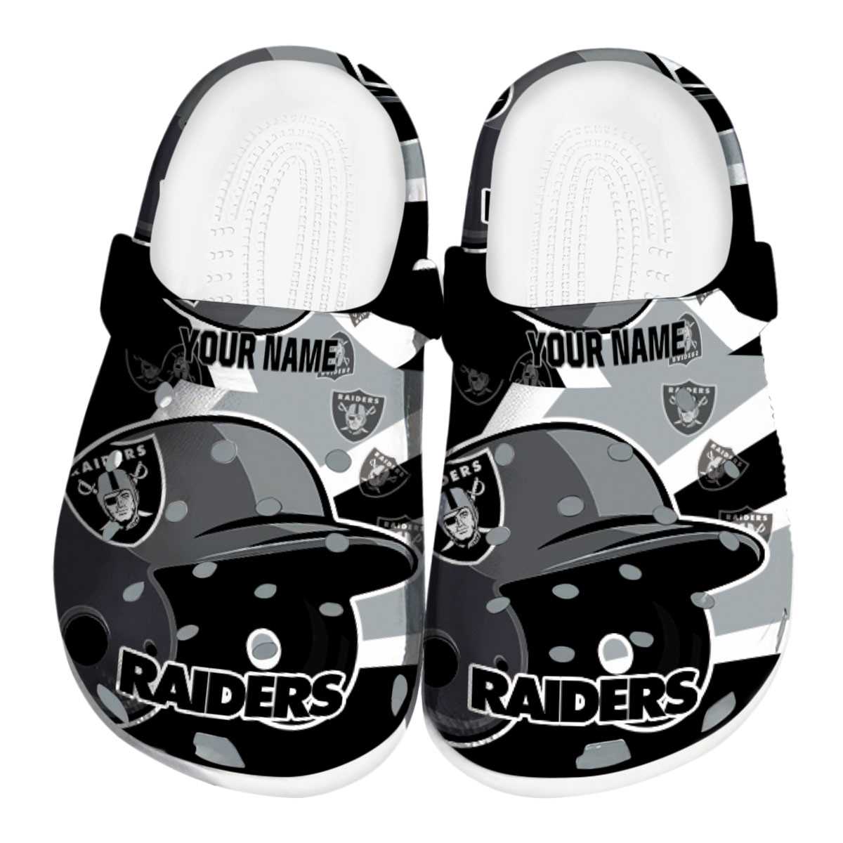Las Vegas Raiders NFL Sport Crocs For Men Women and Kids - GNL146864