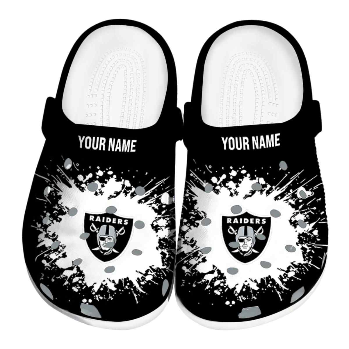 Las Vegas Raiders NFL Sport Crocs For Men Women and Kids - GNL146858
