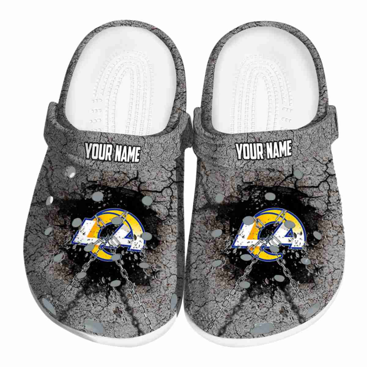 Los Angeles Rams NFL Sport Crocs For Men Women and Kids - GNL146910