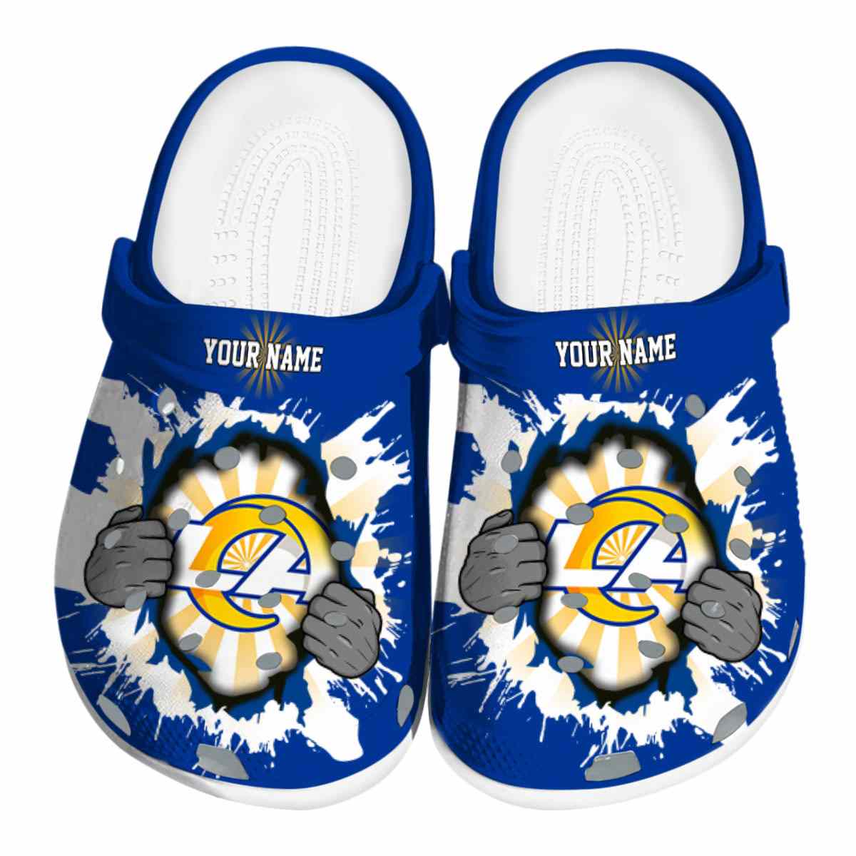 Los Angeles Rams NFL Sport Crocs For Men Women and Kids - GNL146918