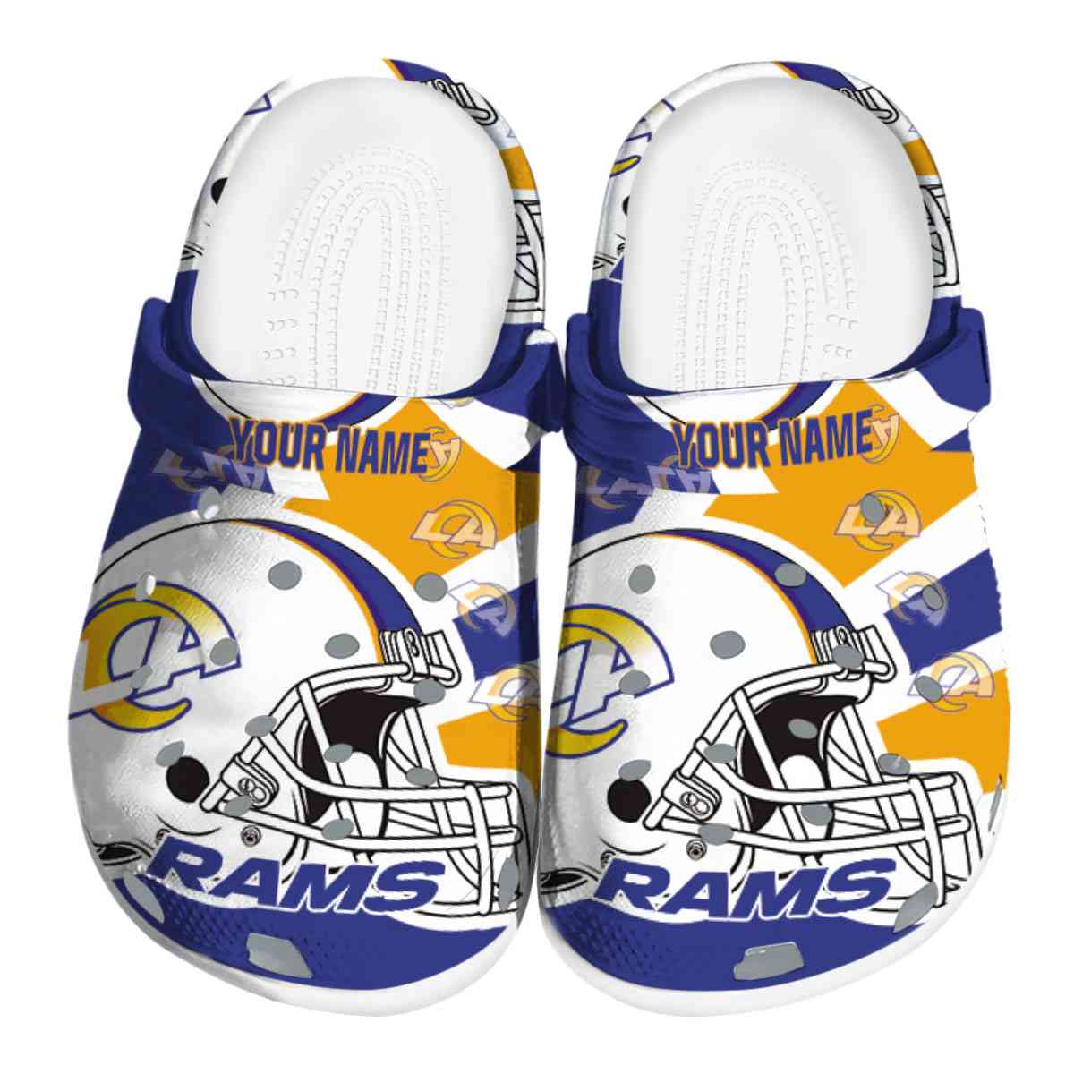 Los Angeles Rams NFL Sport Crocs For Men Women and Kids - GNL146956