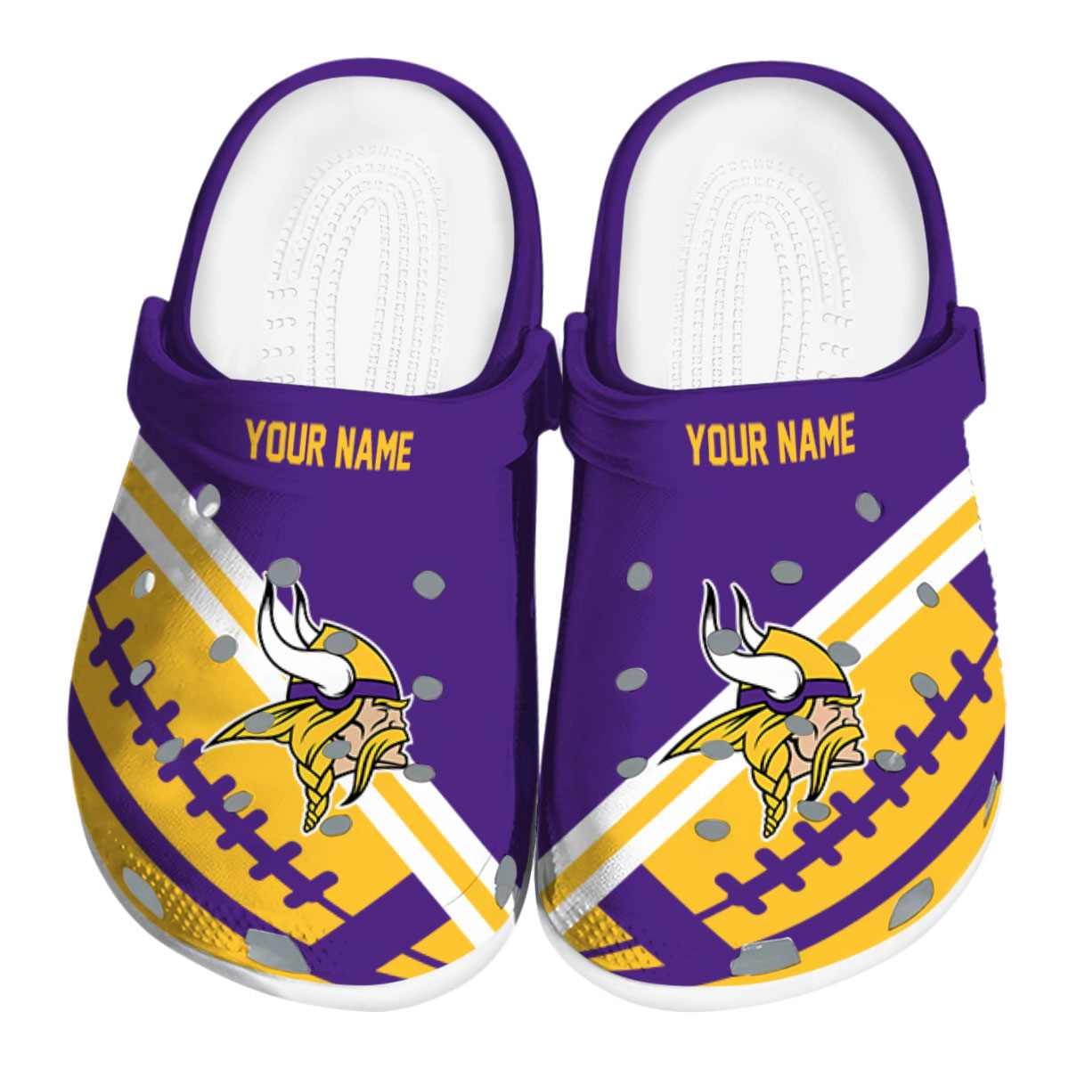 Minnesota Vikings NFL Sport Crocs For Men Women and Kids - GNL1461008