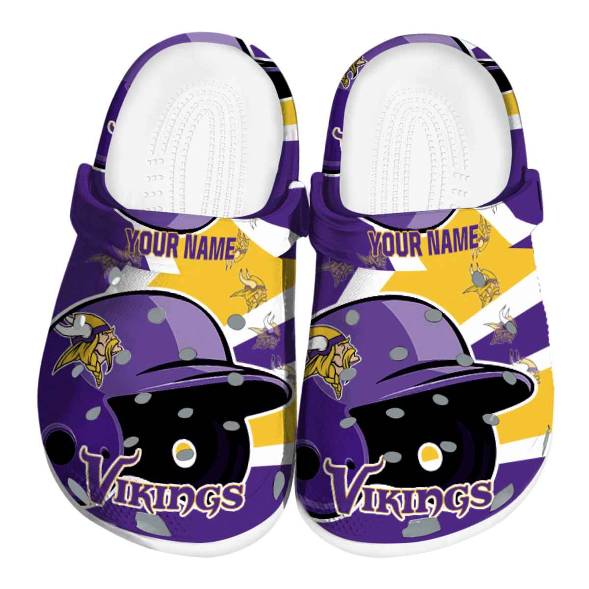 Minnesota Vikings NFL Sport Crocs For Men Women and Kids - GNL1461021