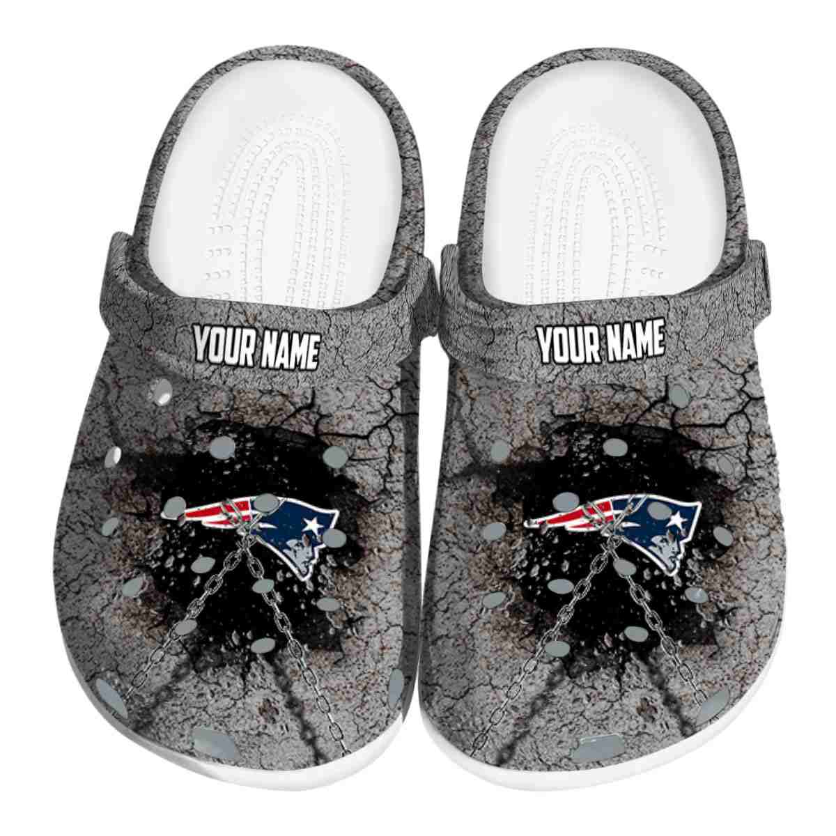 New England Patriots NFL Sport Crocs For Men Women and Kids - GNL1461035