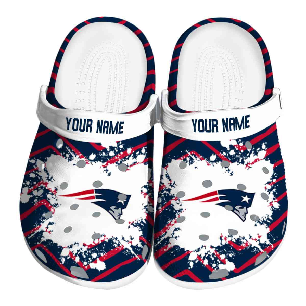 New England Patriots NFL Sport Crocs For Men Women and Kids - GNL1461043