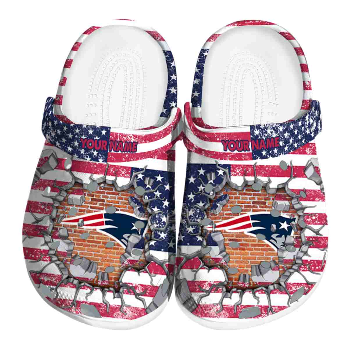 New England Patriots NFL Sport Crocs For Men Women and Kids - GNL1461039