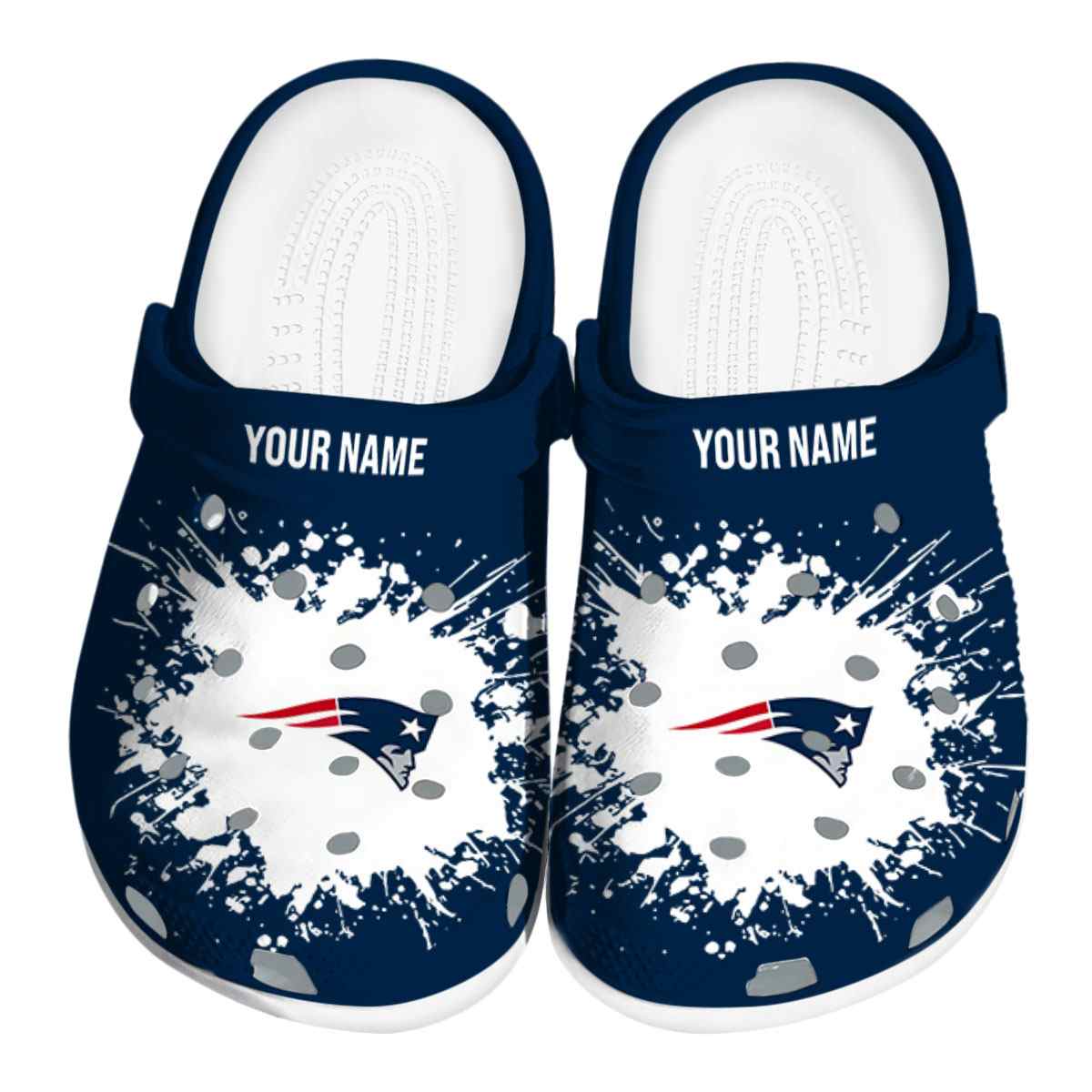 New England Patriots NFL Sport Crocs For Men Women and Kids - GNL1461045