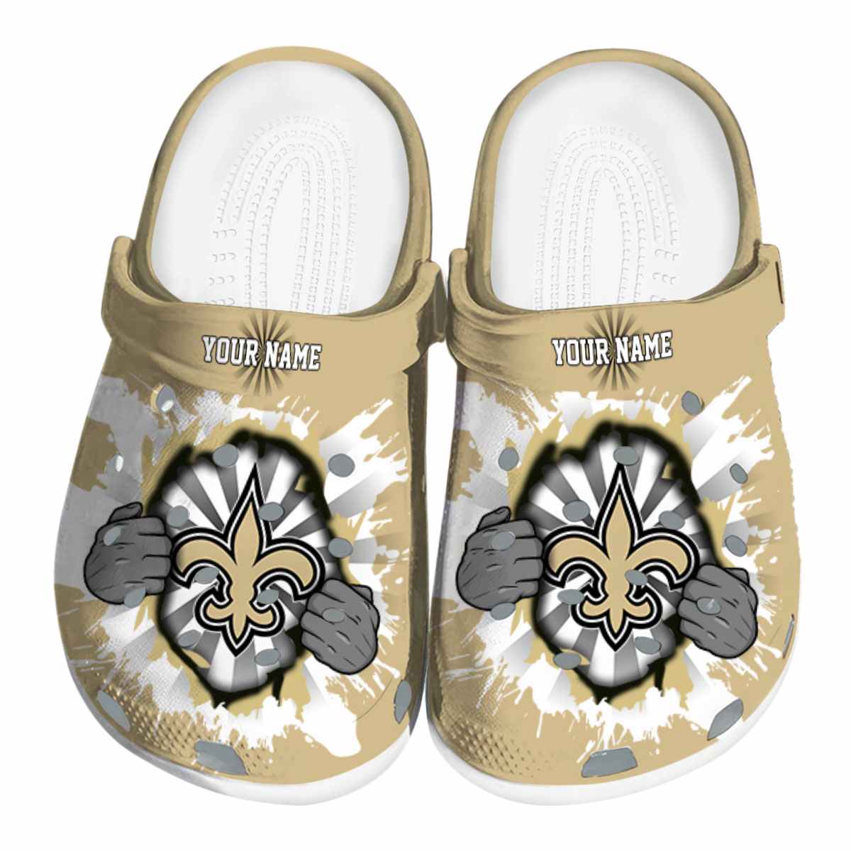 New Orleans Saints NFL Sport Crocs For Men Women and Kids - GNL1461057