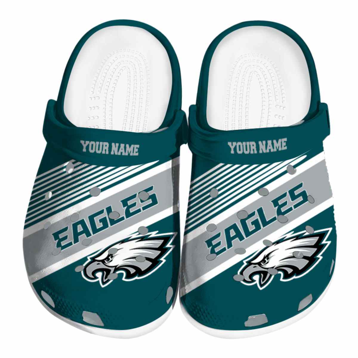 Philadelphia Eagles NFL Sport Crocs For Men Women and Kids - GNL1461135