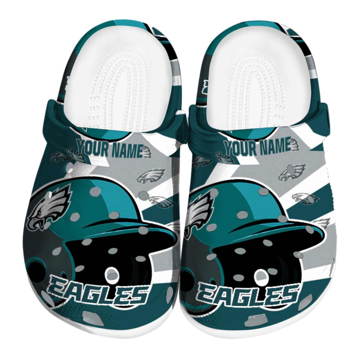 Philadelphia Eagles NFL Sport Crocs For Men Women and Kids - GNL1461125