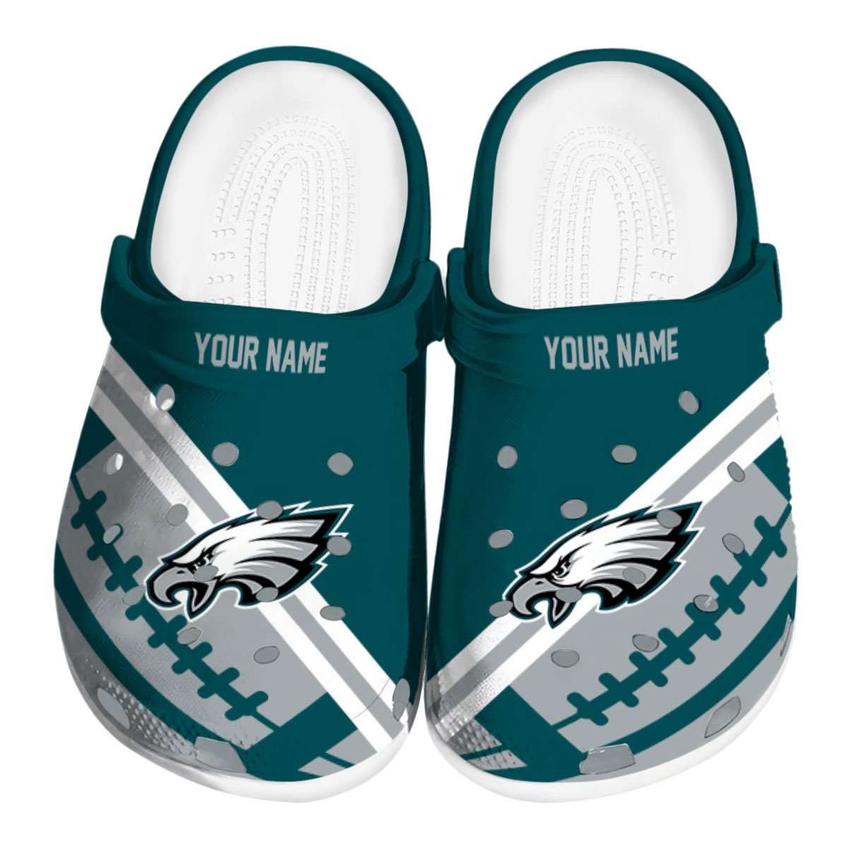 Philadelphia Eagles NFL Sport Crocs For Men Women and Kids - GNL1461139