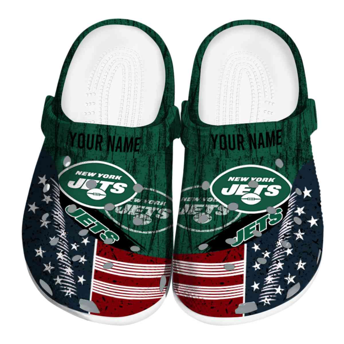 New York Jets NFL Sport Crocs For Men Women and Kids - GNL1461169