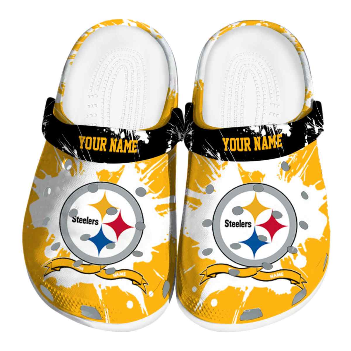 Pittsburgh Steelers NFL Sport Crocs For Men Women and Kids - GNL1461191