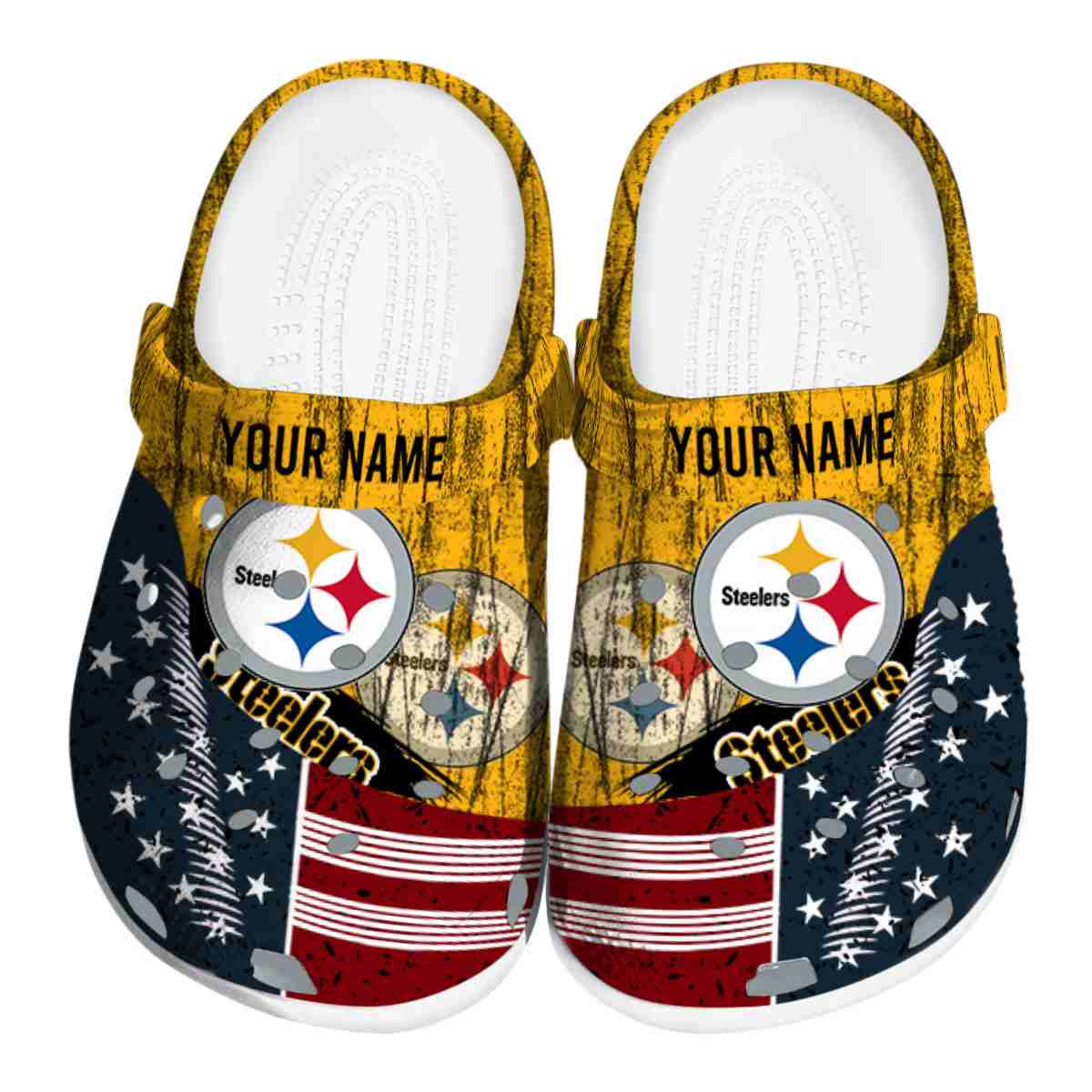 Pittsburgh Steelers NFL Sport Crocs For Men Women and Kids - GNL1461197
