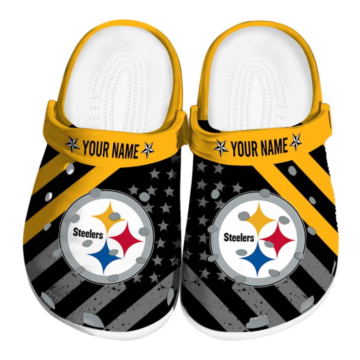 Pittsburgh Steelers NFL Sport Crocs For Men Women and Kids - GNL1461196