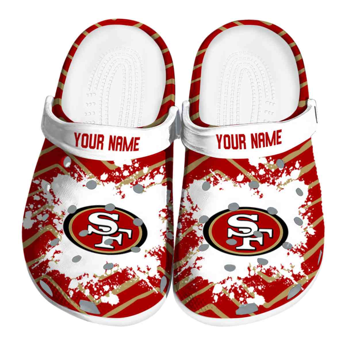 San Francisco 49ers NFL Sport Crocs For Men Women and Kids - GNL1461220