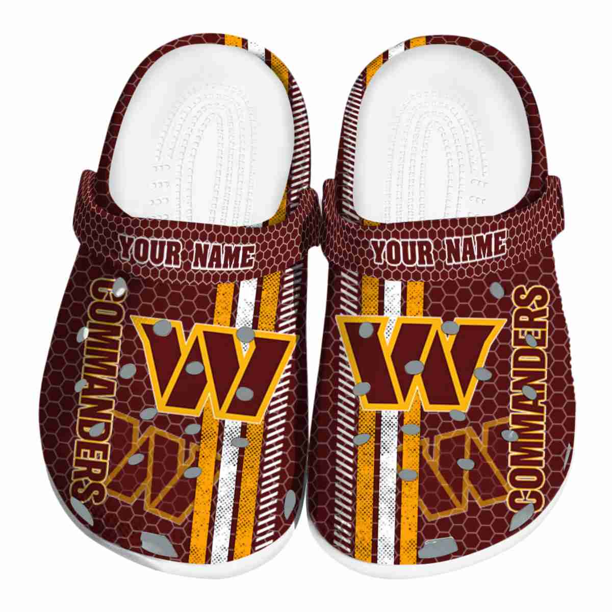 Washington Commanders NFL Sport Crocs For Men Women and Kids - GNL1461358