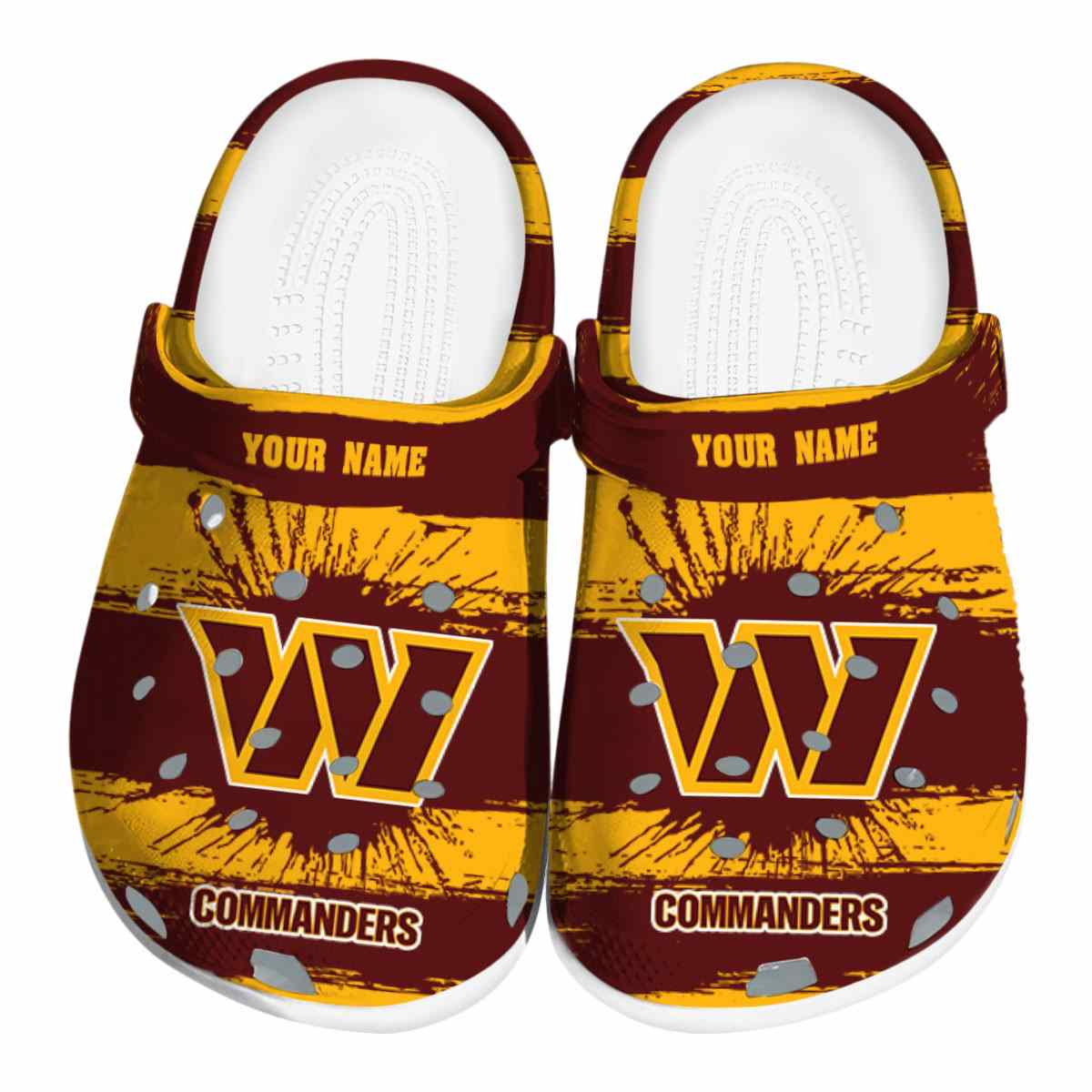 Washington Commanders NFL Sport Crocs For Men Women and Kids - GNL1461368