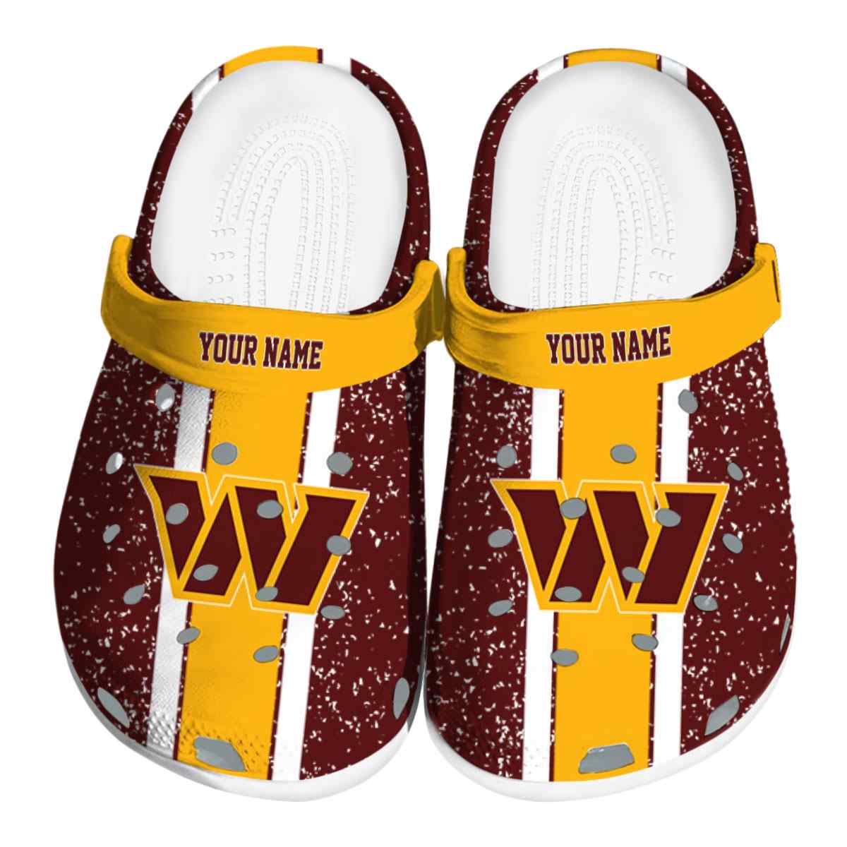 Washington Commanders NFL Sport Crocs For Men Women and Kids - GNL1461362