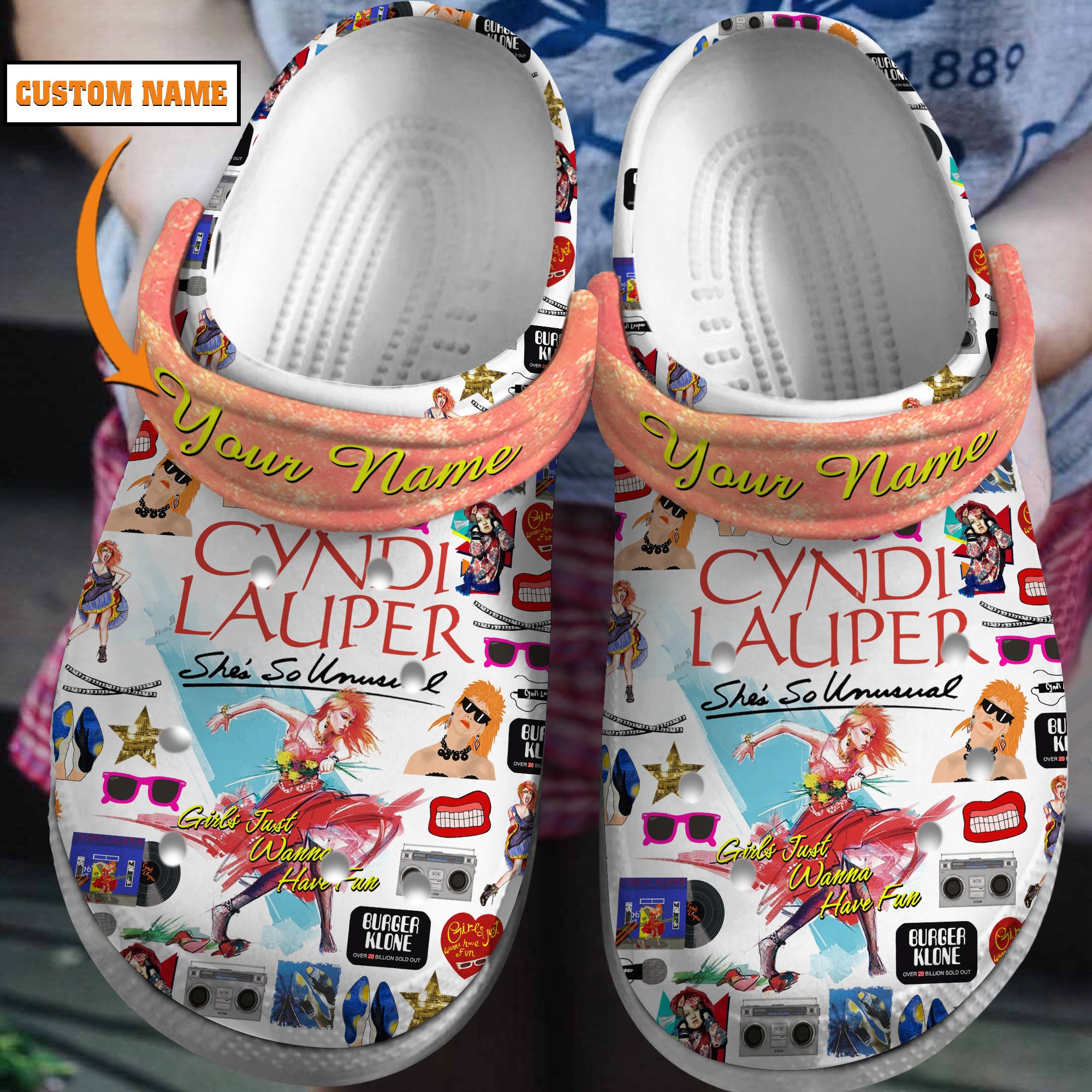 Code Orange Music 
Crocs Crocband Clogs Shoes For Men Women and Kids