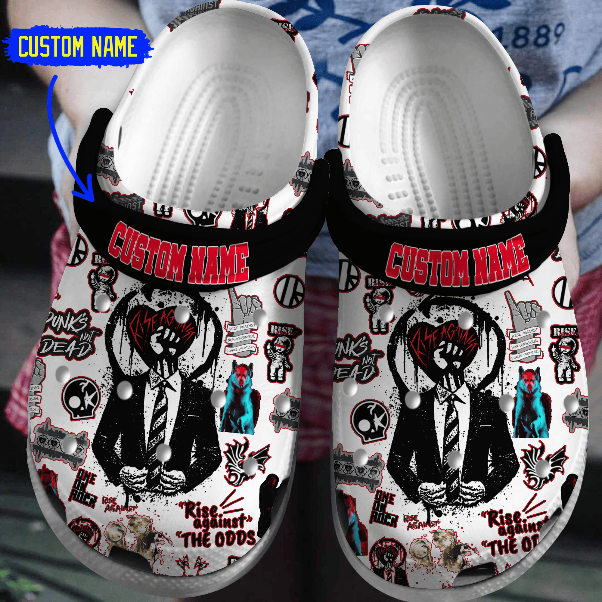 Tom Petty Music Crocs Crocband Clogs Shoes For Men Women and Kids