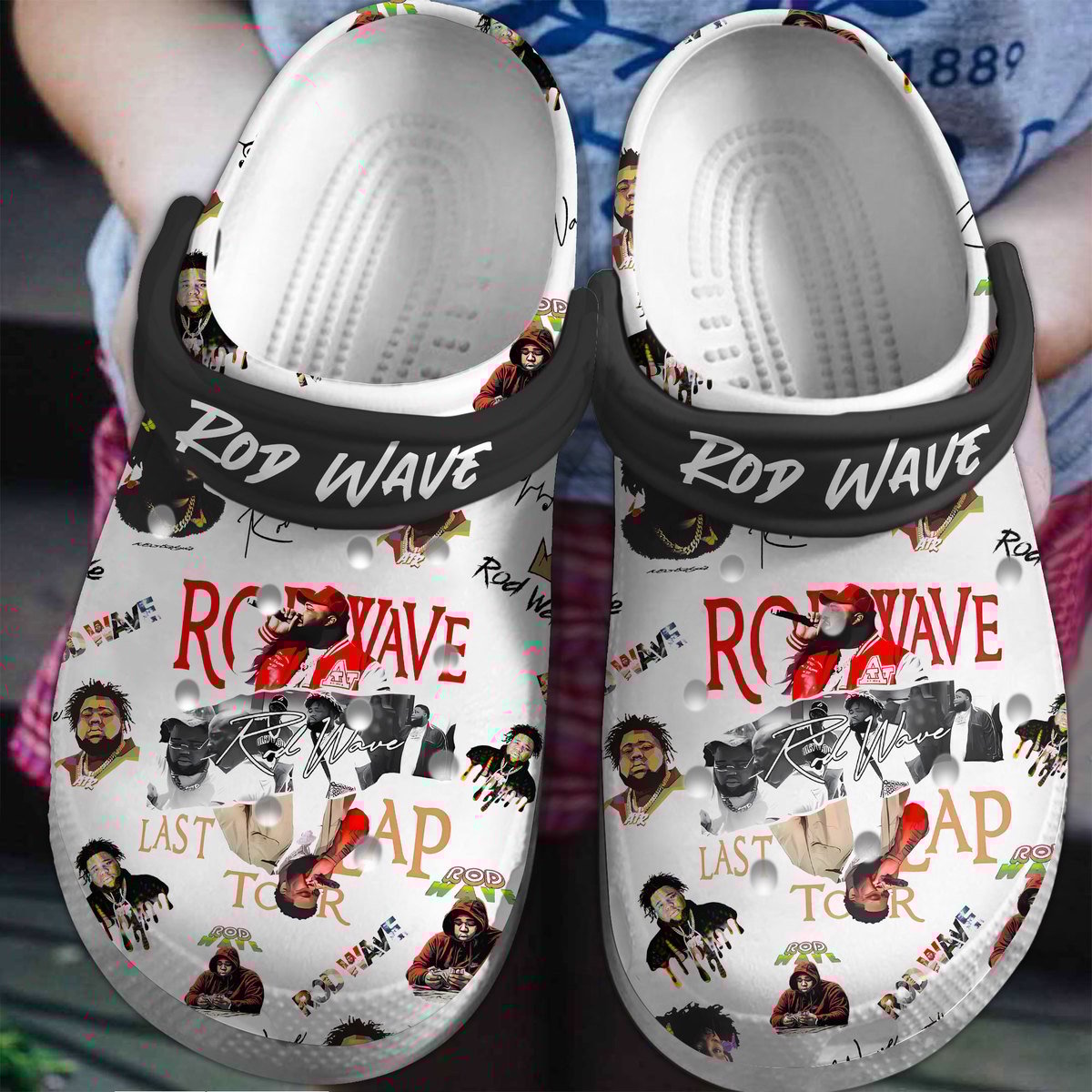 Lil Peep Music Crocs Crocband Clogs Shoes For Men Women and Kids
